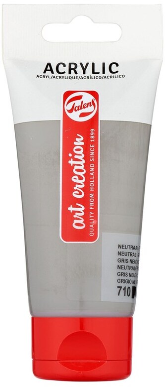 Farba akrylowa nr 710 szary ci.75ml, ArtCreation