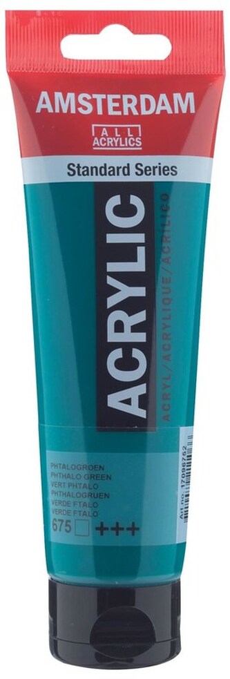 Farba akrylowa nr 675 phth green 120ml, Amsterdam