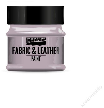 Farba do tkanin i skór 50ml vintage fiolet, Pentart