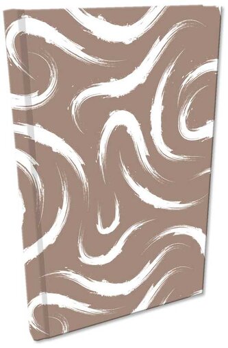 Notes A5 Soft Touch w kratkę Maziaje beż, Bee-Bee