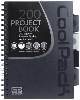 Kołonotes B5 grey CoolPack, Patio