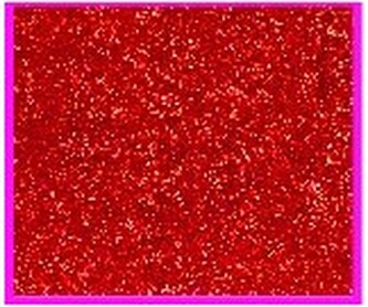 Pianka artystyczna Mikroguma brokatowa 20x30cm op. 5 ark. czerwona, Galeria Hobby