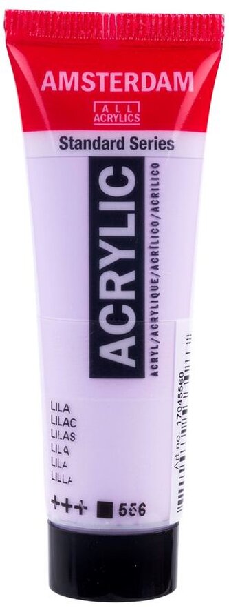 Farba akrylowa nr 556 lilac, Amsterdam