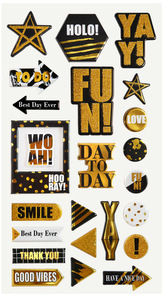 Zestaw naklejek Puffy B&G, Incood