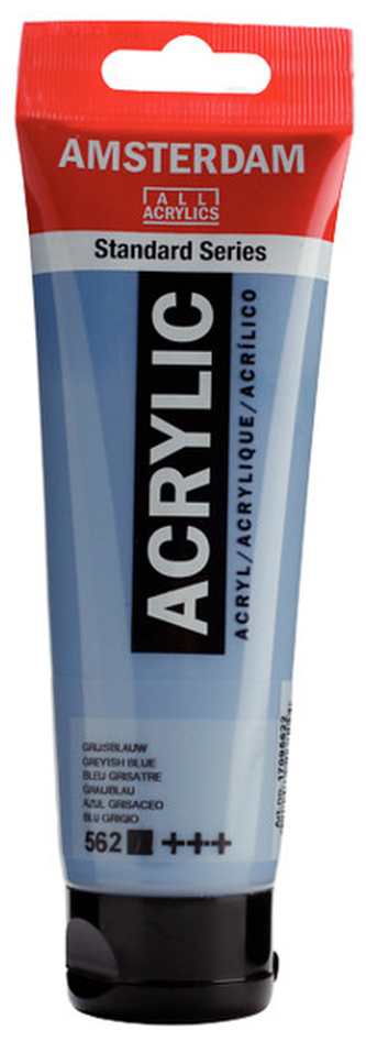 Farba akrylowa nr 562 grev.blue 120ml, Amsterdam