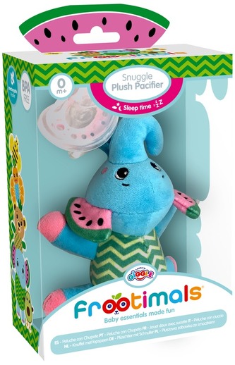 Pluszowa przytulanka Słonik ze smoczkiem 0+ Frootimals, Kids