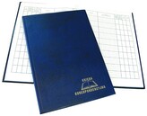 Księga korespondencyjna 192k. granatowa 229-014, Warta