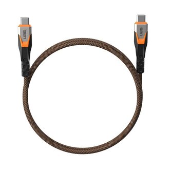 UAG SRGE Cable USB-C - USB-C, 0,75m, 240W, USB 3,2, black/orange
