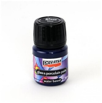 Farba do porcelany 30ml niebieski,  Pentart