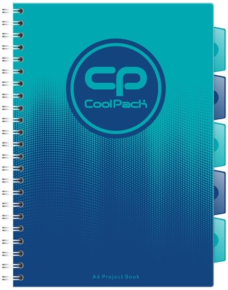 Kołonotes A4 Gradient Ocean CoolPack, Patio