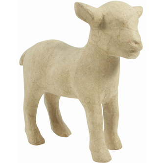 Figura Owieczka 22 x 20 x 13 cm z masy papierowej. SA165, Decopatch