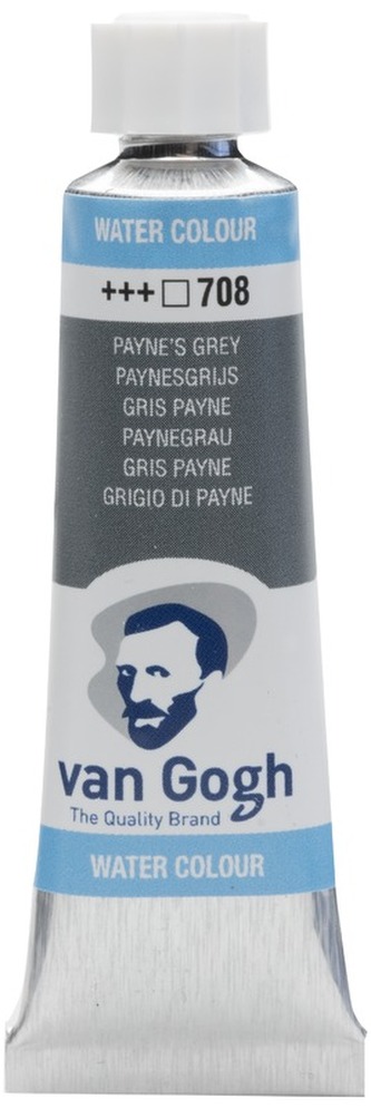 Farba akwarelowa Van Gogh 10ml Payne"S Grey 708, Talens