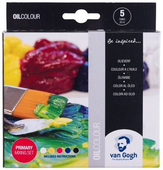 Farby olejne zestaw podstawowy 5x20 ml, Van Gogh