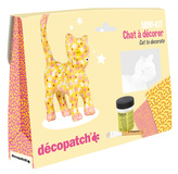 Zestaw startowy mini "Kot" 3,5 x 19 x13,5cm. KIT012, Decopatch