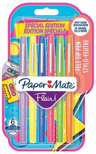Pisaki Flair Retro 6szt  Paper Mate