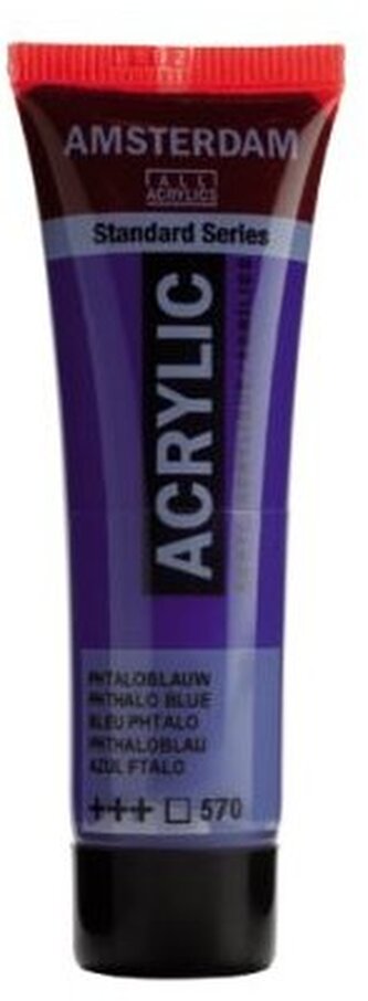 Farba akrylowa nr 570 phthalo blue 20ml, Amsterdam