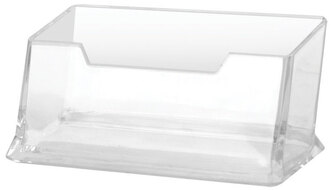 Przybornik na wizytówki, akrylowy, Forpus
