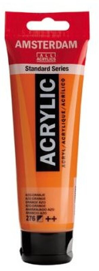 Farba akrylowa nr 276 azo orange 120ml, Amsterdam