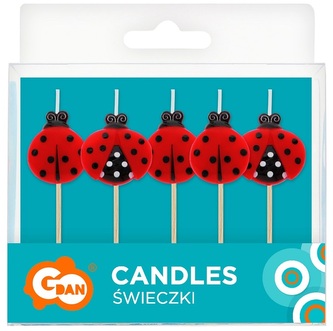 Świeczki pikery Biedronki, 5 szt., Godan