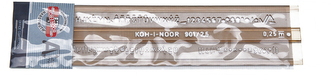 Szablon kreślarski literowo-cyfrowy 2.5mm/0.25mm, Koh-I-Noor