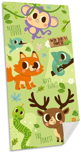 Ręcznik plażowy, 70x140cm Into the Forest, Kids
