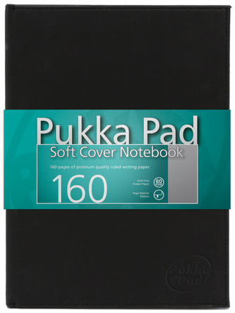Notes B5 Soft Cover 160k. kratka Pukka Pad