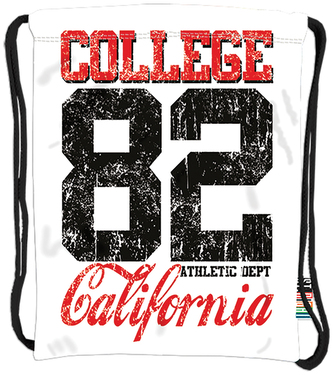 Plecak na sznurkach SO10 California 82, St.Right, St.Majewski