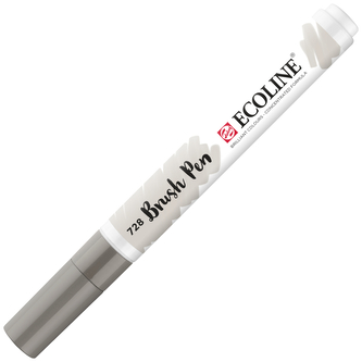 Pisak akwarelowy pędzelkowy Ecoline Brush Pen Warm Grey Light, Talens