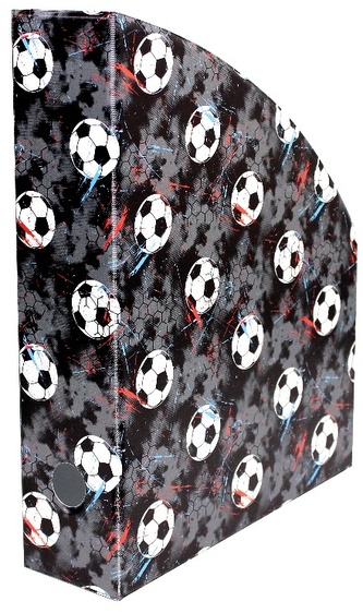 Pojemnik na dokumenty 7 cm z nadrukiem Piłki, Biurfol