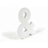 Znak 3D duży 20cm „&” AC728 C, Decopatch