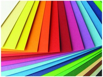 Karton B2 50x70 cm 300 g/m2 88 antracyt op. 10 ark., Folia