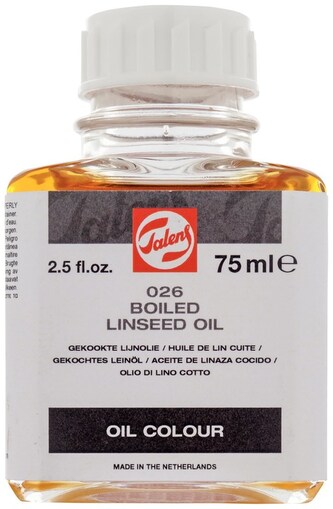 Olej lniany gotowany 75ml Talens