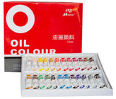 Farby olejne 24x12ml, Madisi