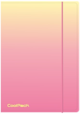 Teczka z gumką A4 Gradient Peach CoolPack, Patio