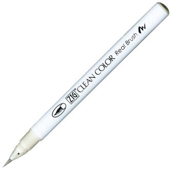 Marker Clean Color Real Brush - cool gray 1  099, Kuretake