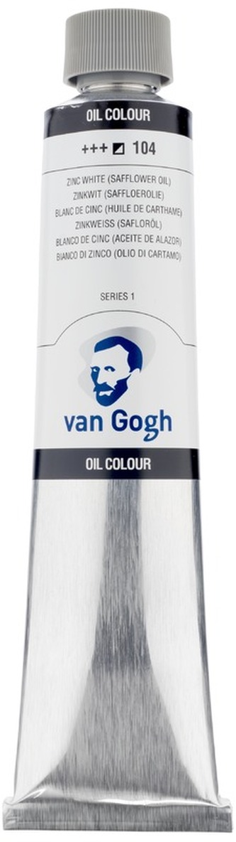 Farba olejna Van Gogh, 200ml Zinc White 104, Talens