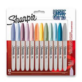 Markery Fine kpl 12-kol Mystic Gems, Sharpie