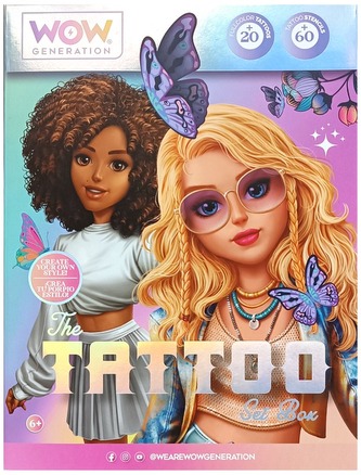 Zestaw Tatuaży WoW Generation, Kids