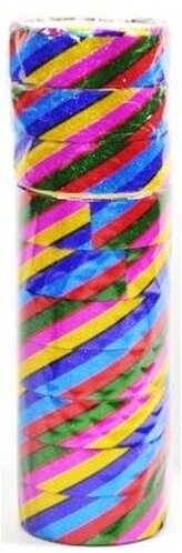 Taśmy ozdobne brokatowe paski 15mm/1,8mb 10rolek, Galeria Hobby