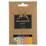 Papier do decoupage 5 ark. 30 x 40 cm kolekcja No. 10. DP010, Decopatch