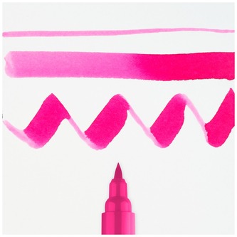 Pisak akwarelowy pędzelkowy Ecoline Brush Pen Magenta, Talens