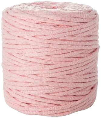 Sznurek bawełniany jasnoróżowy 5mm x 100m do makramy SBK-15, Aliga