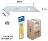 Ostrze do PC-S/P450 5 szt. w etui PB-450, Olfa