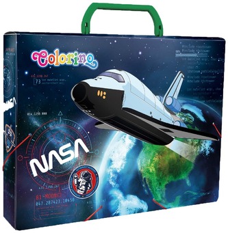 Teczka z rączką A4 szeroka PVC Nasa CoolPack Colorino, Patio
