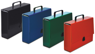 Teczka z rączką Classic II czerwona, VauPe