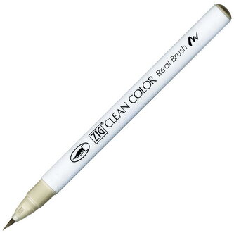 Marker Clean Color Real Brush - gray tint  901, Kuretake