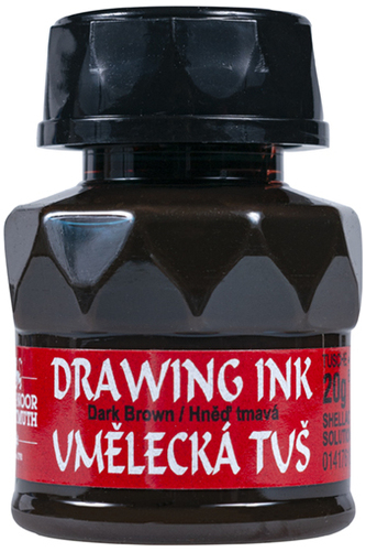 Tusz kreślarski Art 2610 dark brown 20g., Koh-I-Noor