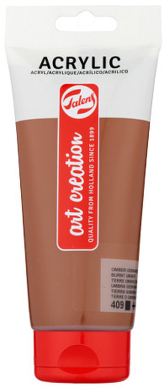 Farba akrylowa 200ml BURNT UMBER, ArtCreation