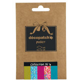 Papier do decoupage 5 ark. 30 x 40 cm kolekcja No. 6. DP006, Decopatch