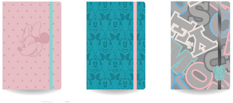 Notes A5 80 k. linia z gumką Minnie Mouse Disney Fashion CoolPack, Patio